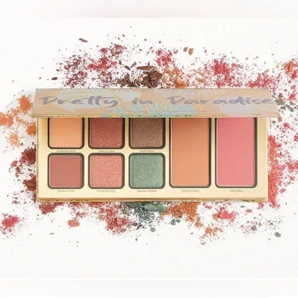 Violet Voss Pretty In Paradise Face & Shadow Palette NIB - Picture 2 of 7